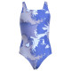 Adidas Παιδικό ολόσωμο μαγιό Tie Dye V-Back Swimsuit
